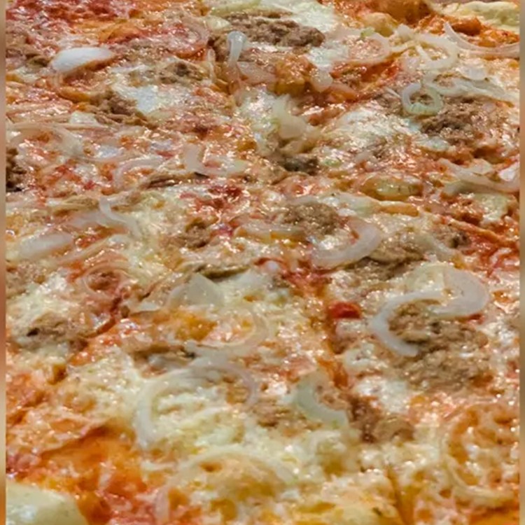 Pizza de atún