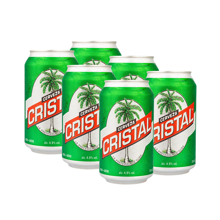 Cerveza Cristal 6u x 355 mL