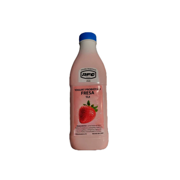 Yogurt probiótico sabor fresa 1lt