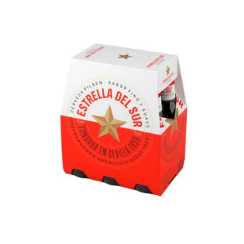 Cerveza Estrella del Sur botella 6x250ml