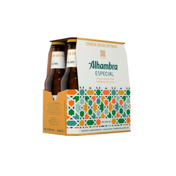 Cerveza Alhambra botella - 6x250ml