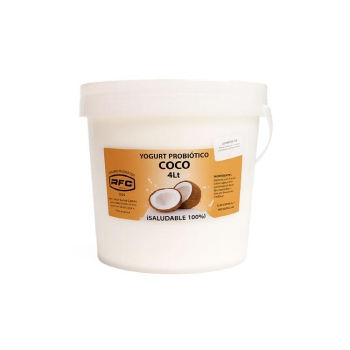 Yogurt probiótico 4lt sabor coco