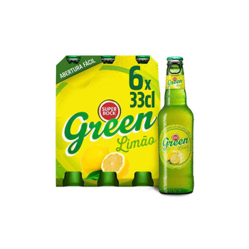 Cerveza Super Bock con limón 6uni x 330ml